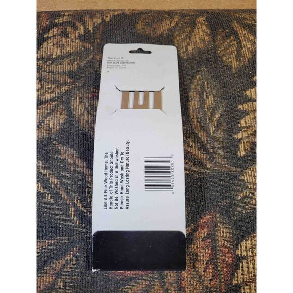 Chef Craft Stainless Steel Spatula with Wood Handle- NEW - Picture 3 of 5